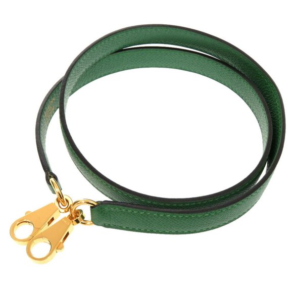 Hermes MacPherson Couché Vert G Stamped Handbag Green 0942 HERMES - Picture 9 of 11